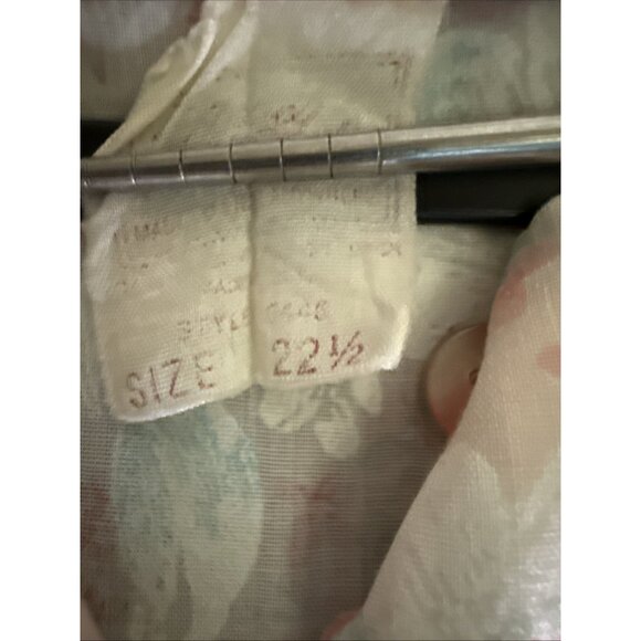 PINKK Housecoat Duster Women's Size L Robe Floral Pockets Snaps Tie Quilted - Picture 10 of 15